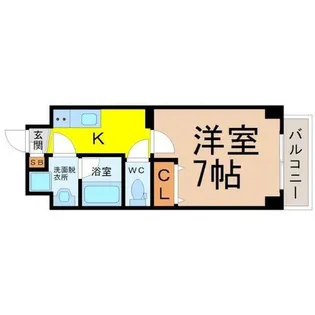 プロシード吹上【7階】の間取り
