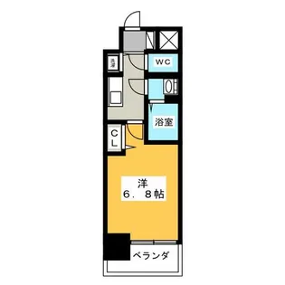 プレサンス上前津グレース【15階】の間取り