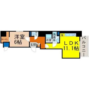 笹島アイサンメゾン【9階】の間取り