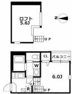 サダルスウド【2階】の間取り