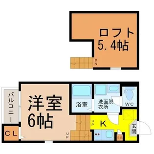 Kai【1階】の間取り