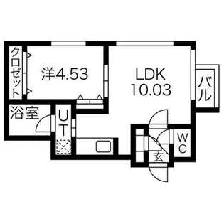 HGSノース23【4階】の間取り