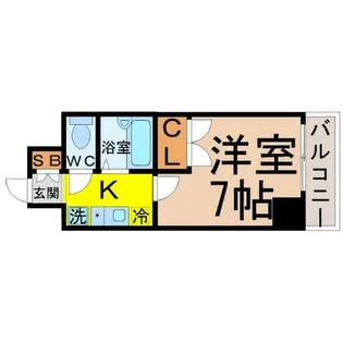 セントラルリッツ【3階】の間取り