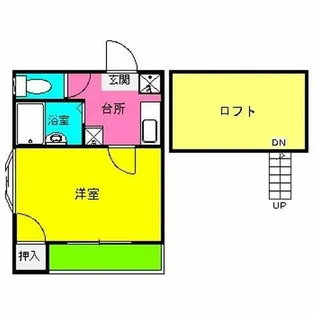 リバーサイドヴィラ高宮【2階】の間取り