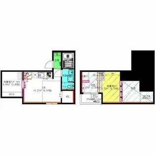 Grand reve知立桜木(グランレーヴ知立桜木)【101号室】の間取り