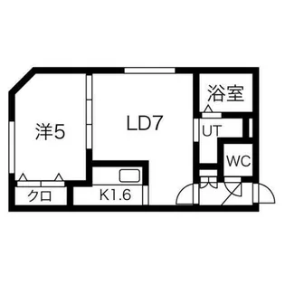 PISO 218F【205号室】の間取り