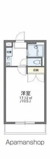 レオパレスIRIE【1階】の間取り