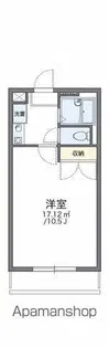 レオパレスIRIE【1階】の間取り