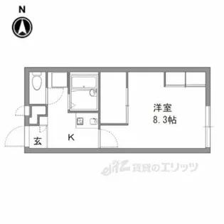 レオネクスト萩ヶ丘【1階】の間取り