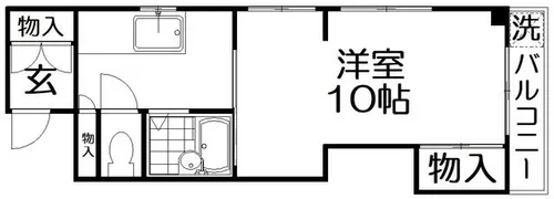 シャトーMIYUKI【3階】の間取り