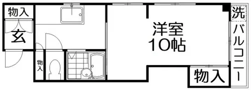シャトーMIYUKI【3階】の間取り