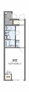 クレイノAKINA【1階】の間取り