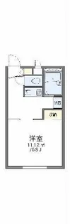 レオパレスルミエール【1階】の間取り