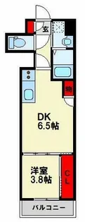 Avenue kurosaki Residence【14階】の間取り
