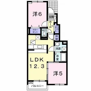 ミルトラウム【1階】の間取り