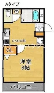 STUDIO阪下【3階】の間取り