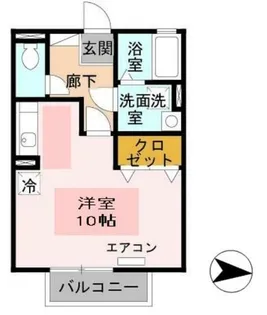 アネックス天満【2階】の間取り