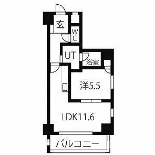 スタジオスクエア大須【8階】の間取り