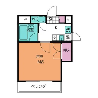 Atともえ【4階】の間取り