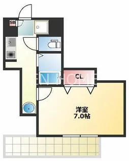 ルミエール備後町【503号室】の間取り