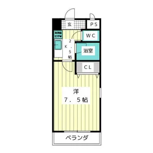 メゾン社台【3階】の間取り