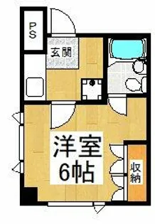 スペリオール学園前【2階】の間取り