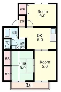 VISAGE【1階】の間取り