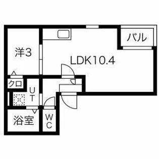 Warren enmeiⅠ【3階】の間取り