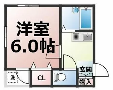 ドール小坂【3B号室】の間取り