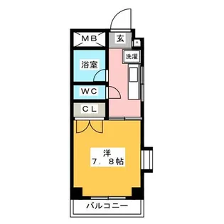 ルフェリナ【2階】の間取り