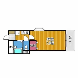 センターフィールドⅢ【4階】の間取り