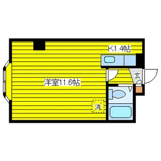 メゾン43【205号室】の間取り