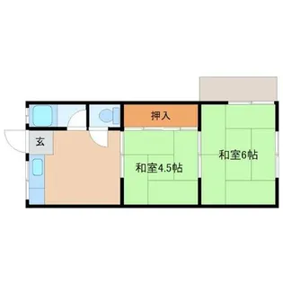 大物文化【1階】の間取り