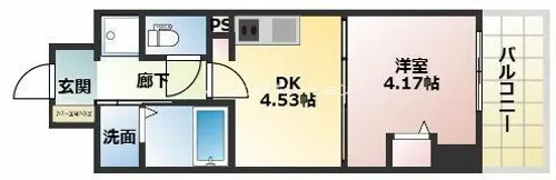千葉・立花【3階】の間取り