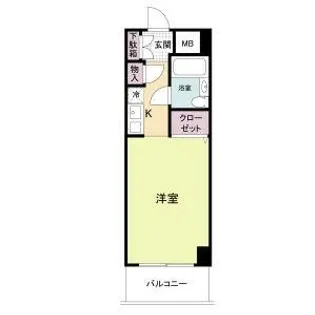 メルベールマウンテンヴィレッジ【4階】の間取り