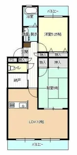 カッセルコート【3階】の間取り