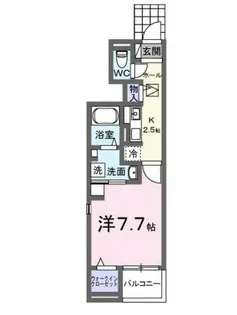 アップフィールド 共栄 Ⅲ【1階】の間取り