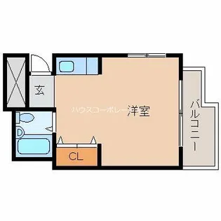 メゾンサクラ【1階】の間取り