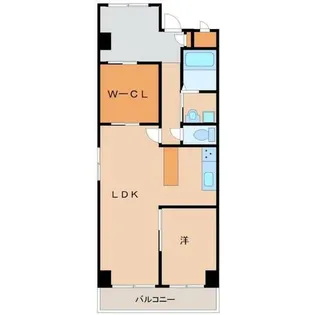 メゾンドみずほ尼崎【1階】の間取り