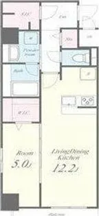 パナケイア フジエ【5階】の間取り