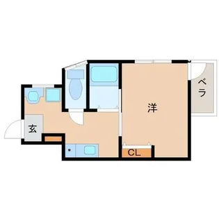 サニーハイツ【2階】の間取り