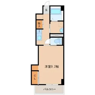 兵庫県尼崎市武庫之荘2丁目【マンション】の間取り