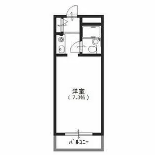 兵庫県尼崎市南武庫之荘3丁目【マンション】の間取り
