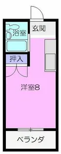 ぎんなんハウス【205号室】の間取り