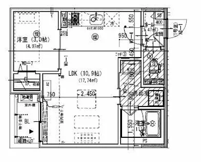 Jack harutaⅠ【2階】の間取り