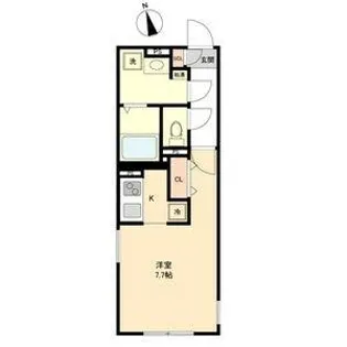 LUORE城西【3階】の間取り