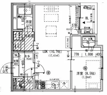 Jack ichibanⅠ【3階】の間取り