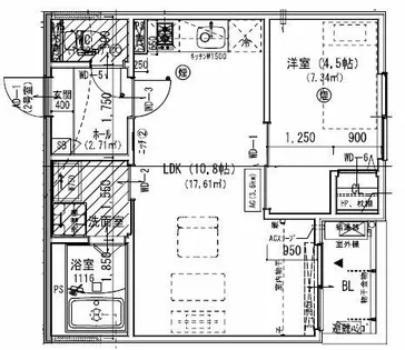 Jack ichibanⅡ【1階】の間取り