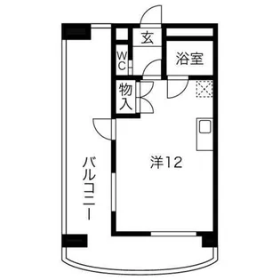 シャトレー平針【5階】の間取り