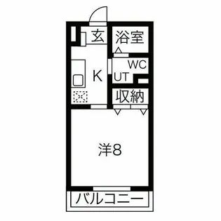 マイプレイス大同【3階】の間取り